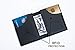 Slim Men's Wallet RFID Blocking Compact Front and Back Pocket Leather Card Holder