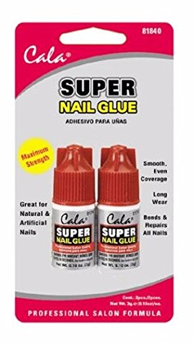 Nail glue for glue on nails, nail art and artificial nails strong…