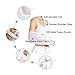 Vinfit Medical Breathable Mesh Arm Sling Shoulder Support Belt with Adjustable Strap, Injured Forearm Supporter Cuff Wrist Elbow Brace Immobilizer Fracture Protector for Women Men, White