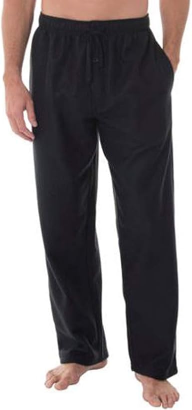 fruit of the loom men's fleece pajama pants