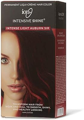 Amazon Com Intensive Shine Hair Color Kit Intense Light Auburn