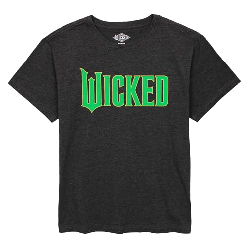 Wicked Gold Logo Women’s Oversized Broadway T-Shirt – Official Wicked Merch, Wi…