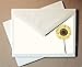 Personalized Sunflower Note Cards (40 Flat Cards and Blank Envelopes)
