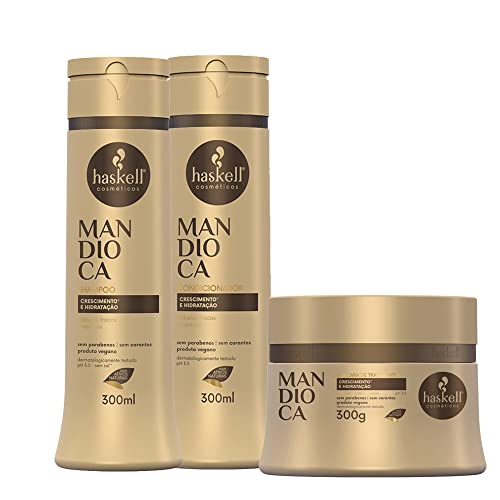 Kit Haskell Mandioca Trio (3 Produtos)