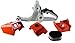 Podoy 044 Gas Fuel Tank Tune Up Kit Compatible with Stihl 044 MS440 Chainsaw Parts Fuel Tank Rear Handle with Air Filter Cover Base Kit