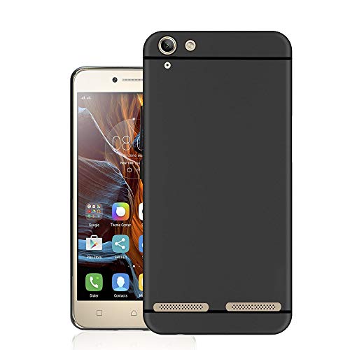 Hello Zone Exclusive Matte Finish Soft Back Case Cover for Lenovo Vibe k5 Plus - Black