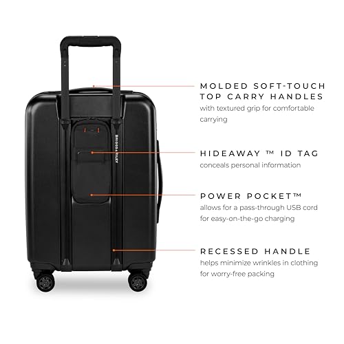 Briggs & Riley Sympatico Hardside International Spinner Luggage, Matte