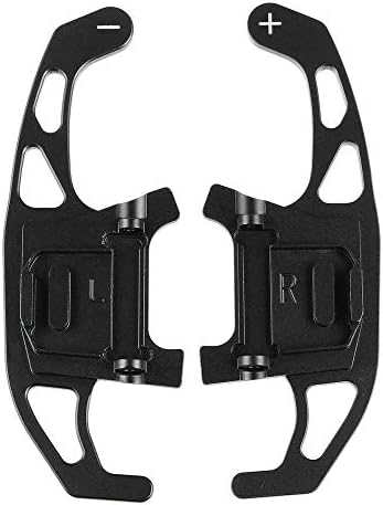 ZHOUMOBP 2Pcs Car Steering Wheel Paddle Shift Extend Shifter,for VW Golf GTI R GTD GTE MK7 7,for Polo GTI Scirocco 2014 2015 2016-2018