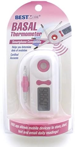 Advanced Smart Phone Compatible Basal Thermometer