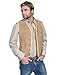 Scully Men's Boar Suede Leather Vest - 82-86