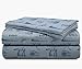 Star Wars Vehicle Schematics Spaceship 5 Piece Full Bed Set - Includes Comforter & Sheet Set - Super Soft Fade Resistant Polyester - (Official Star Wars Product)