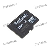 1 X Genuine SanDisk MicroSD/TransFlash SDHC TF Memory Card (8GB / Class 2)