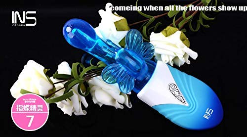 Newest HOT-Shirt Stress Relief-001 Top Selling Adult 2 Colors 6 Frequency Waterproof Elf Finger Vibrator Vibrators Stress Relief for Woman Personal Pleasure toys