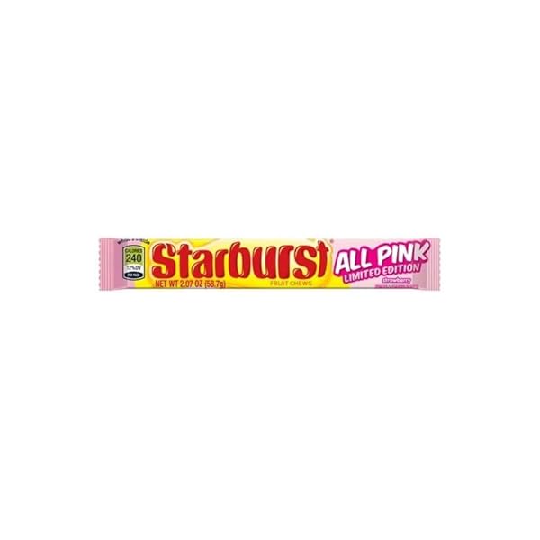 STARBURST LIMITED EDITION ALL PINK 2.07OZ 24 COUNT