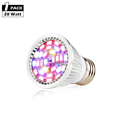 Create bright led grow light bulb, 28w plant bulb full …