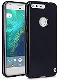 Google Pixel XL Case, LK Ultra [Slim Thin] Scratch Resistant TPU Rubber Soft Skin Silicone Protective Case Cover for Google Pixel XL (Black)