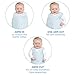 HALO 100% Cotton Sleepsack Swaddle, 3-Way Adjustable Wearable Blanket, TOG 1.5, Nautical Tug Boats, Small, 3-6 Months