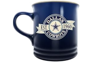 NFL Dallas Cowboys 14oz Banner Design Stoneware Coffee Mug