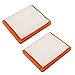 2 Pack 1408315-S Air Filter for Kohler 14 083 16 S, XT650 XT675 Engine Lawn Mower, XT650-2017 Hop, XT650-2020 Country Home Products, XT650-2022 by HUZTL