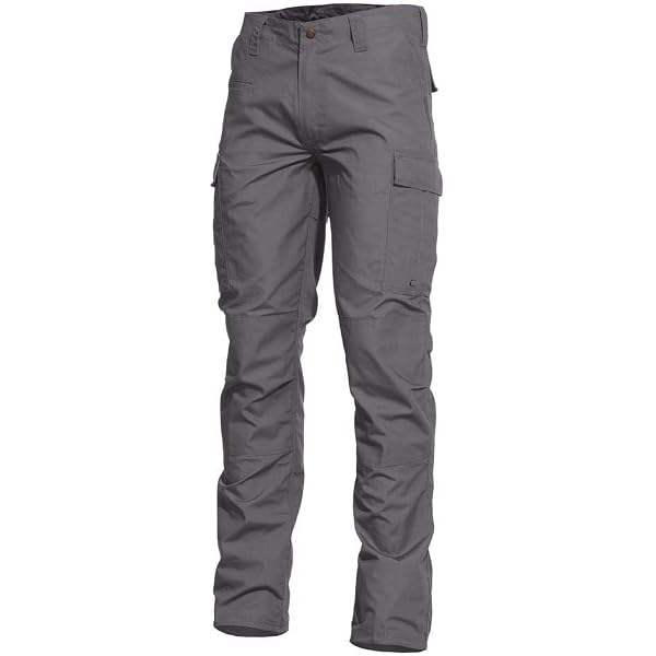 Pentagon Men's Rogue Hero Tactical Pants - Cinder Gray, Size W40 L32, Stretch Twill Fabric