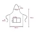 TSD STORY Total 15 PCS Dark Blue Bib Aprons Bulk for Women Men with 2 Front Pockets(Dark Blue-15pcs)