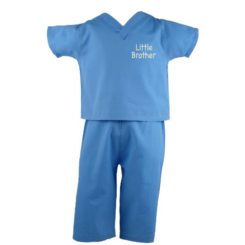 Scoots Baby Boys’ "Little Brother" Scrubs