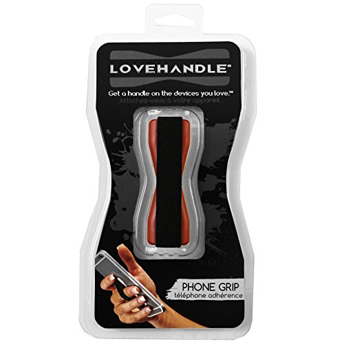 Cell Phone Grip Love Handle Holds Device with just a Finger Ultra