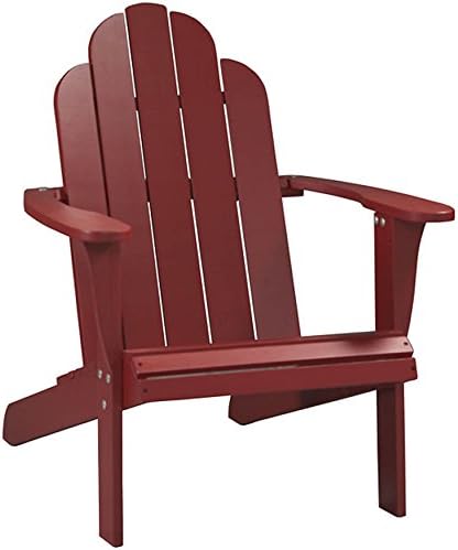 Red High Comfort Back Adirondack Chair