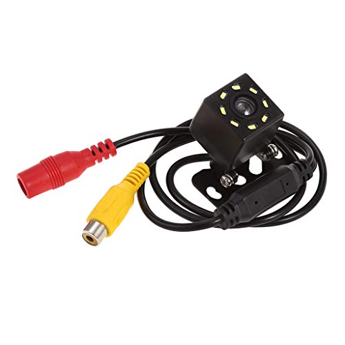 Flameer 120 Degree Color Mini Backup Camera with 8 LED Night Vision for Car Truck