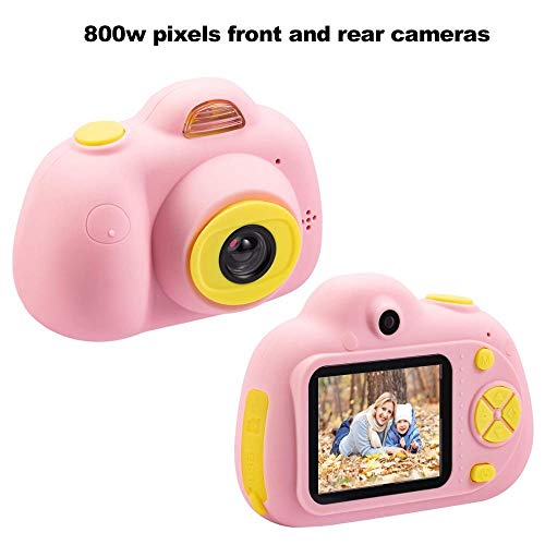 image for Duddy Cam Mini Dual Digital Camera Gift for 3-10 Years Old Kids on Bir