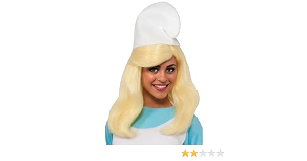 Amazon Com Rubie S Men S Smurfette Adult Costume Smurfs The