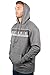 NBA San Antonio Spurs Men's Fleece Hoodie Pullover Sweatshirt Poly Midtown, X-Large, Charcoal