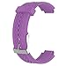 RuenTech for Forerunner 25 Bands Small Replacement Silicone Strap Wrist Band for Garmin Forerunner 25 Smartwatch (Purple)