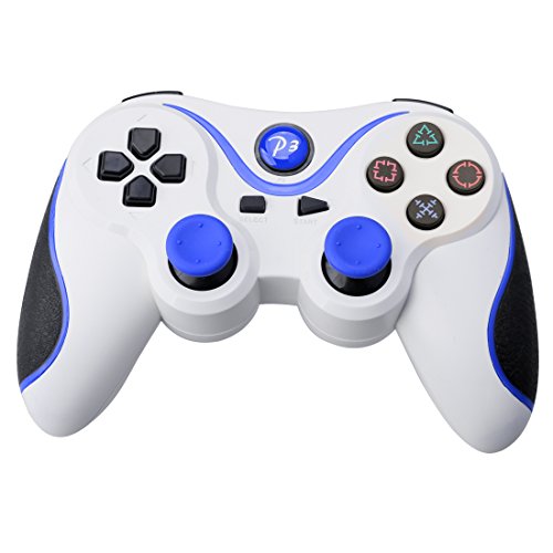 A-SZCXTOP Dualshock PS3 Bluetooth Game Controller Wireless Rechargeable Gamepad for Playstation 3