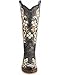 Corral Circle G Women's Multi-Colored Embroidered Genuine Brown Leather Cowgirl Boots