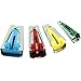 Amariver Set of 4 Size Fabric Bias Tape Maker Tool 6mm 12mm 18mm 25mm Fabric Sewing Quilting Bias Binding Maker