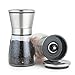 Millwright Premium Salt Mill & Pepper Grinder Set - Stainless Steel w/Glass Jars