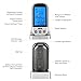 Cooking Thermometer ,SGODDE Wireless Digital Stainless Barbecue Thermometer with Timer/Alarm & Smart Meat Probe for BBQ, Oven, Grill, and Smoker Silver