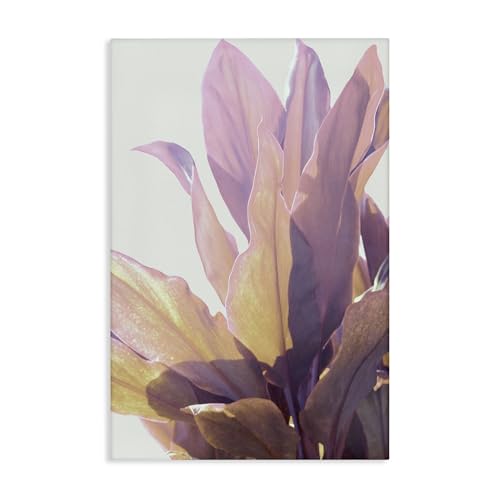 Stupell Industries Leafy Sunlit Plant Canvas Wall Art design by Gemma Bardot, 3…