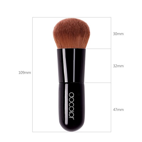 image for Docolor Kabuki Foundation Face Powder Brush Portable Makeup Cosmetic T