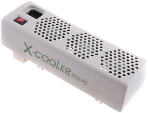KINGZER Cooling Cooler 3 Fan System for Xbox 360 XBOX360 White