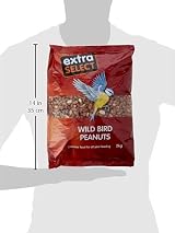Extra Select Wild Bird Peanuts 2kg High Protein Fat Aflatoxin Tested view 3