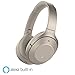 Sony Noise Cancelling Headphones WH1000XM2: Over Ear Wireless Bluetooth Headphones with Microphone - Hi Res Audio and Active Sound Cancellation - Gold (2017 model) primary