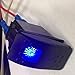 MKING Marine Boat Marine Rocker Switch,Waterproof Rocker Switch, 12V 20A Blue LED Switch,Suitable for Boats, Trucks, Cars, RVs, Yachts, etc. (Blue)