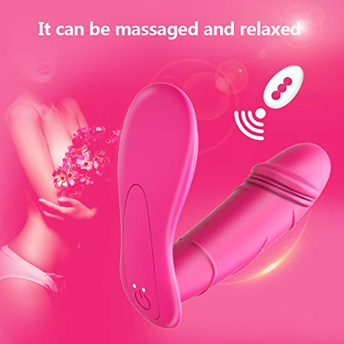 cillbi Magic Wand Massager Wireless Remote Control, Waterproof Silicone Personal Massager Sticks Powerful Shock Vibrations Body Massager Full Relief The Pain Shoulder Back or Legs
