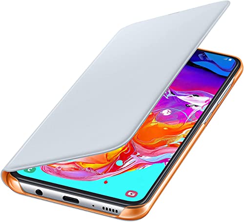 Samsung EF-WA705 Etui portefeuille- pour Galaxy A70, blanc en promo sur Amazon