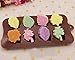 Bekith 6 Pack 8-Cavity Leaf Shape Silicone Mold Trays for Making Soap, Candle, Candy, Chocolate or Party Novelty Gift (Leaf Shape)