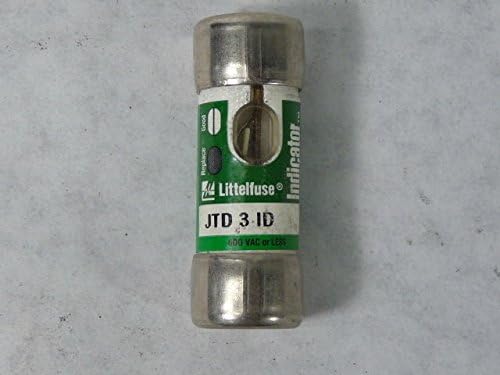 Littel Fuse JTD-3-ID Time Delay Fuse with Indicator 3amp