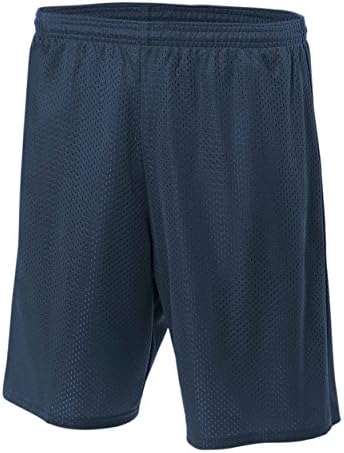 Youth XL Vegas Gold 6" Poly Mesh Moisture Wicking Athletic Shorts