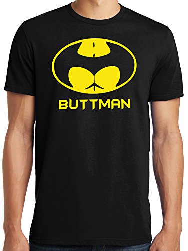 Funny Big and Tall King Size Buttman Parody T-Shirt